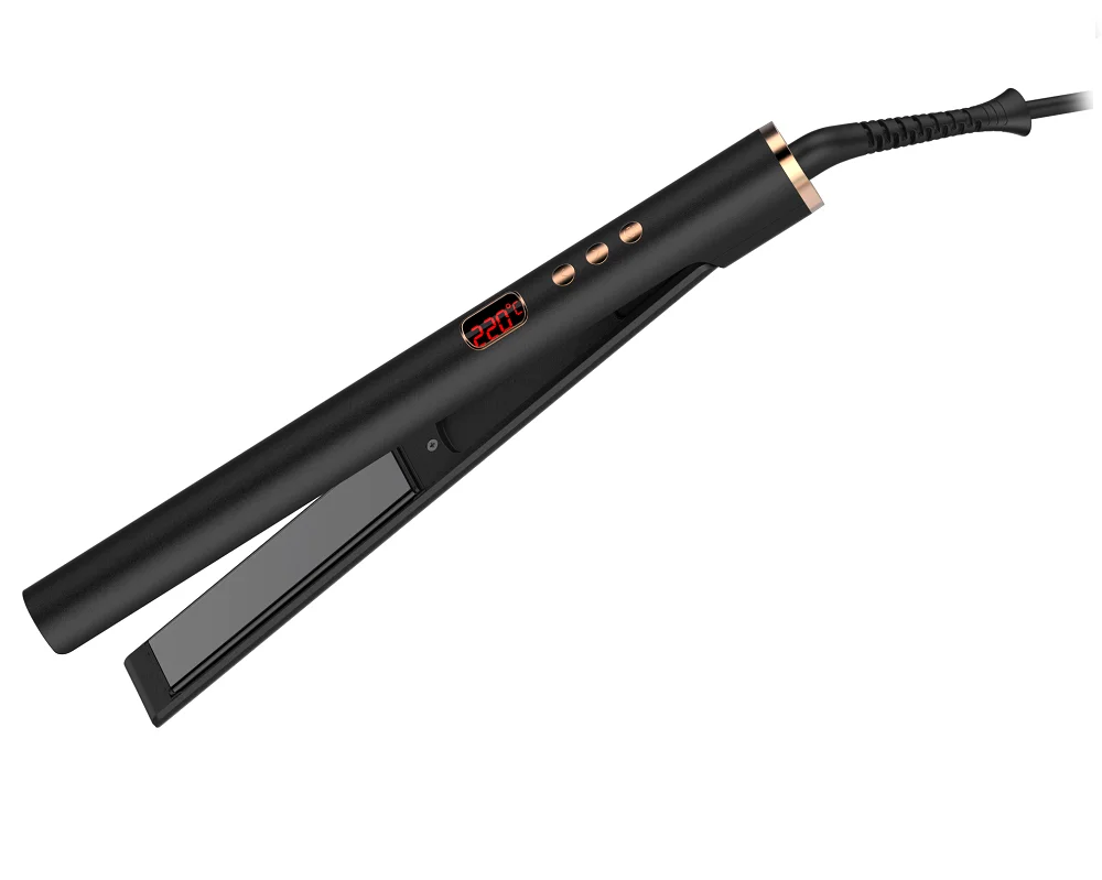 2020 New Design 2 in 1 Straight Curly Fashion Flat Iron Hair Straightener