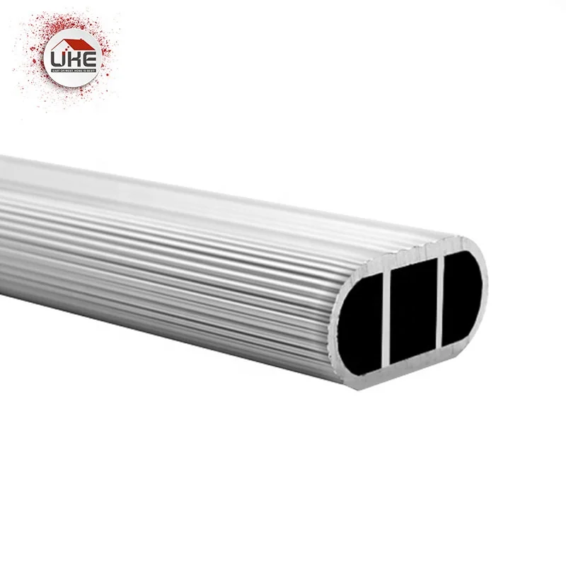 Подвесной трубчатый кронштейн для хромированного шкафа, овальная трубчатая стойка