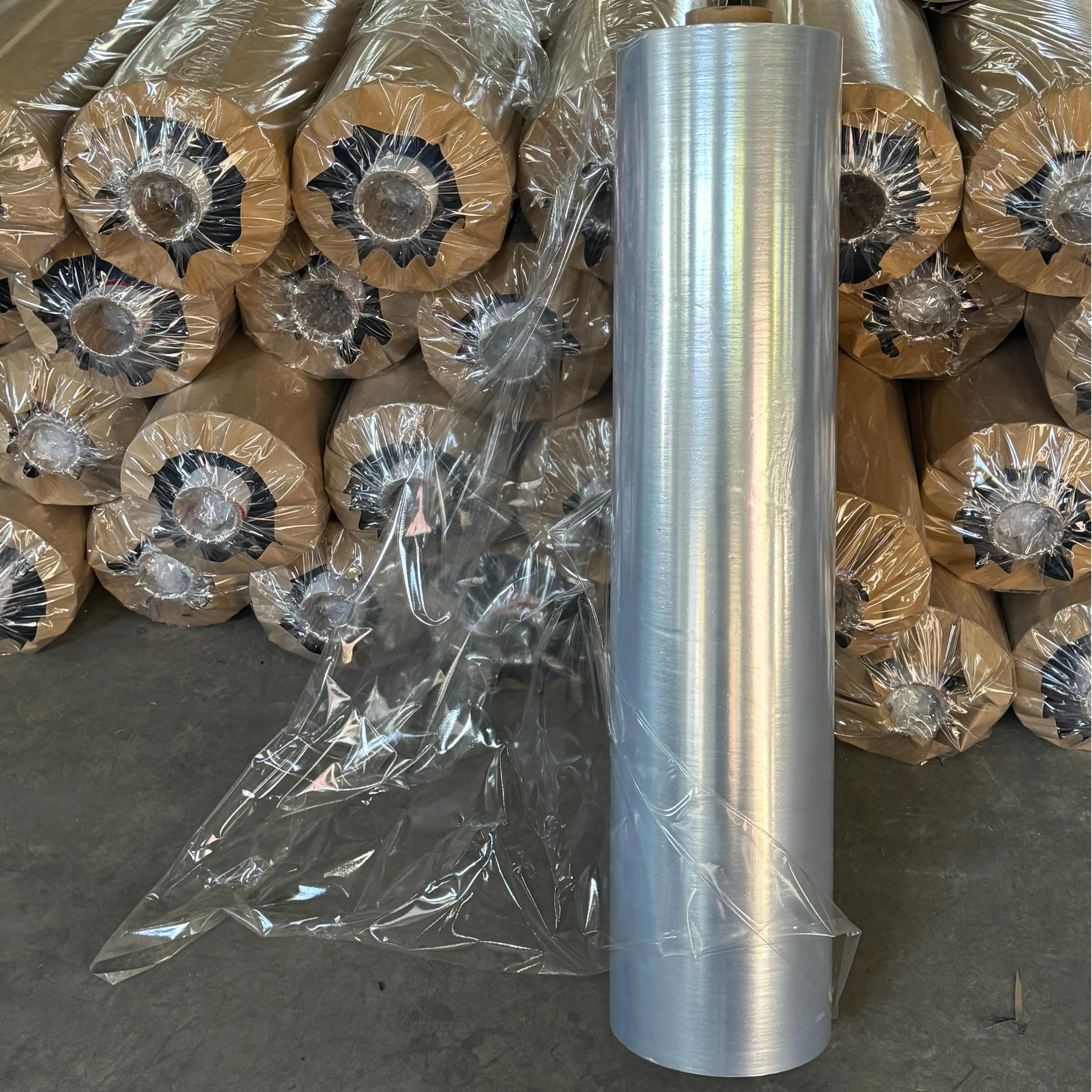 Wholesale Transparent PVC Sheet Flexible Thin Plastic Vinyl Film Roll Soft Normal Clear PVC Film 0.05-0.20