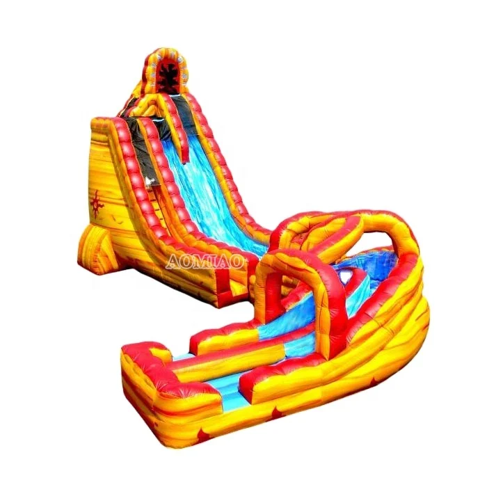 High quality commercial lake inflatable water slides china giant inflatable pool slide for adult