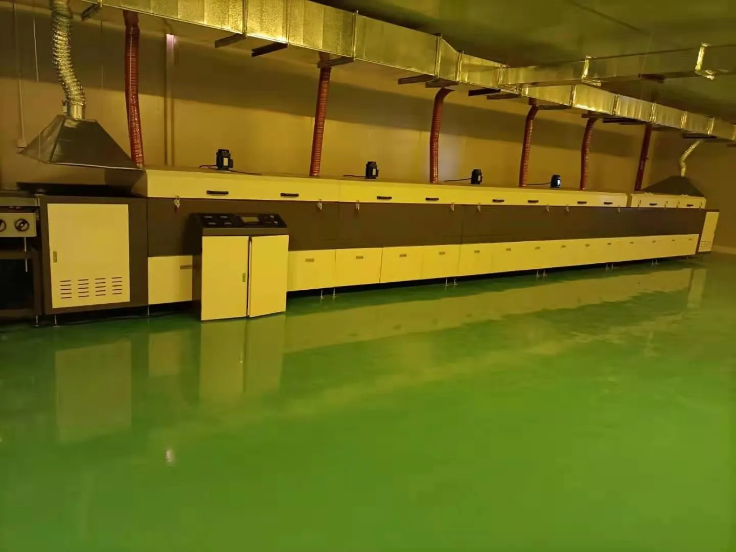 JS Automatic Metal Stainless Steel Utensil Etching Threading Production Line Steel For Cookware Tea Sifter