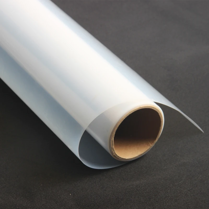 Factory wholesale quick drying transparent PET waterproof inkjet film roll for positive silk screen printing