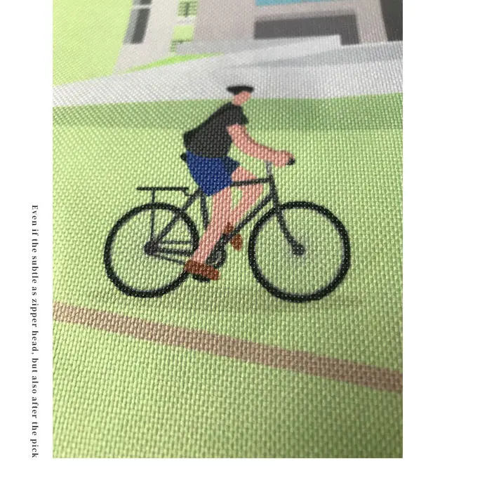 Foldable Custom Waterproof Outdoor Bag Matt Blanket Recycled Oxford Picnic Mat