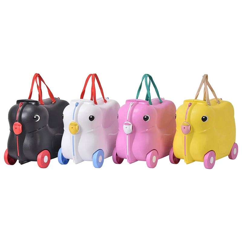 Children School Suitcase PP High Quality Fashion Ride on Travel 19 inch kids luggage Cute Unisex Trolley School Bag