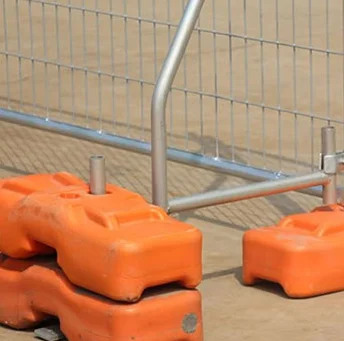 Устойчивые к ультрафиолетовому/антивозрастным бетонным наполнителем временные стопы ограждения Пластиковые Ограждения