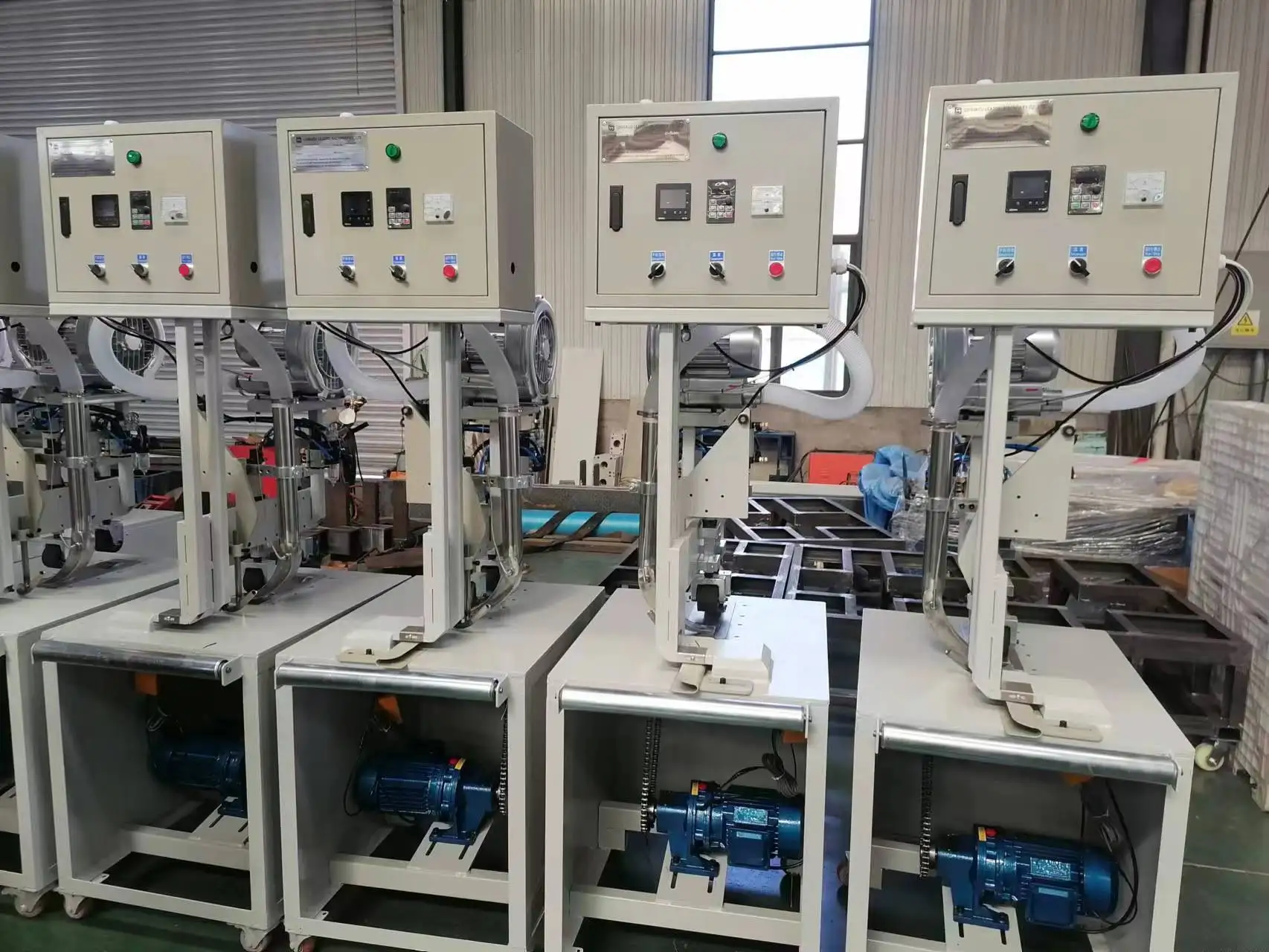 Automated Sunshade Welding Machine Portable PE Screen Sheet Seam Sealer Versatile Tarpaulin Truck Covers Jointing Machine