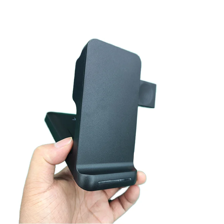 Universal Qi 15w 3 in 1 Foldable Flat Wireless Charger Mobile Phone Stand Holder Magnetic Folding Fast Charging Station