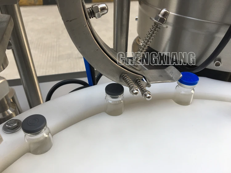 Quality assurance automatic 2 nozzles 5ml 10ml 15ml glass vial filling machine