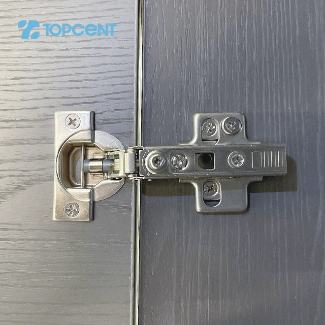 TOPCENT CH.9929 Furniture Hinges Manufactures Stainless Steel Door Hinge Kitchen Concealed Door Black 3d Hinge