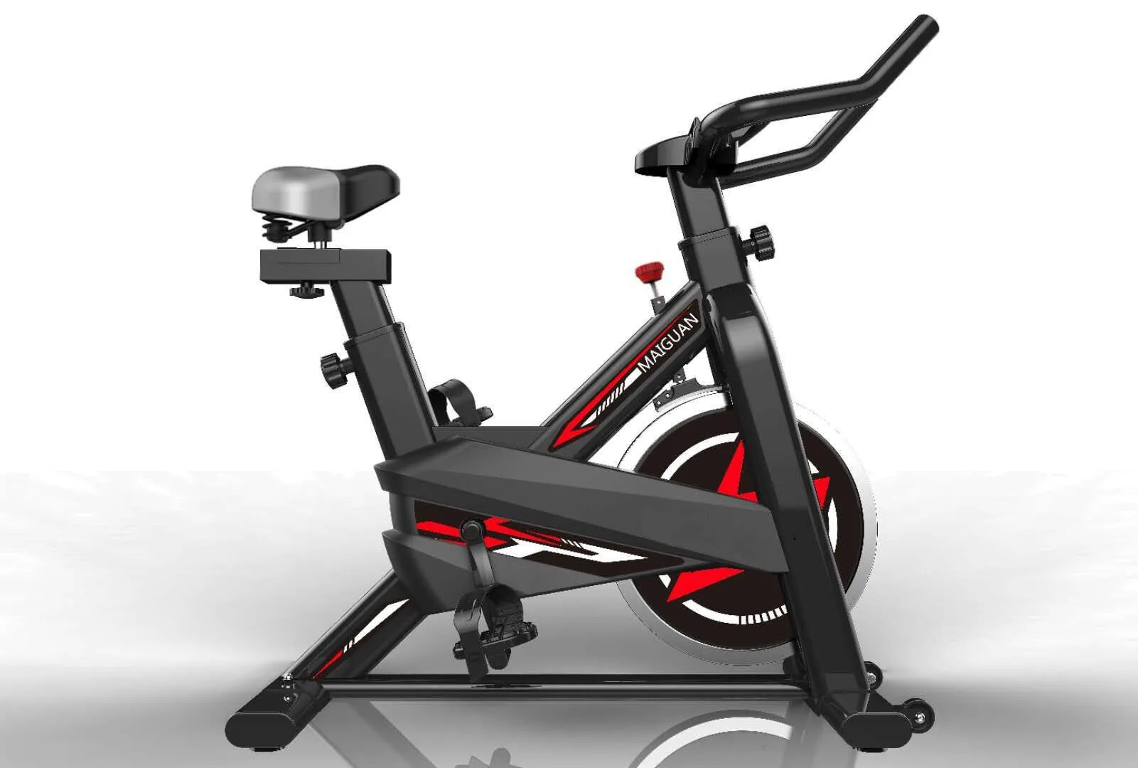 
Yuanyuan factory supplies indoor sports bicycles household fitness equipment silent exercise bike and spinning bike for gym 