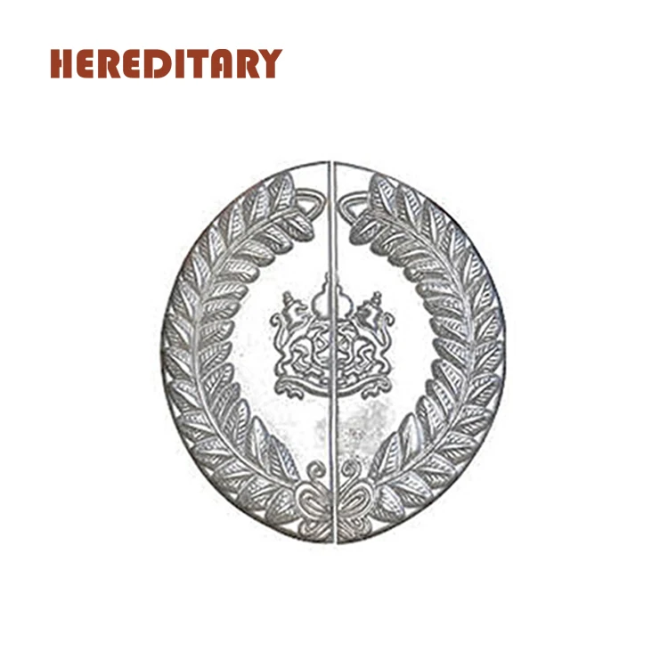Decorative cast aluminum fence parts round ornamental forged rosettes