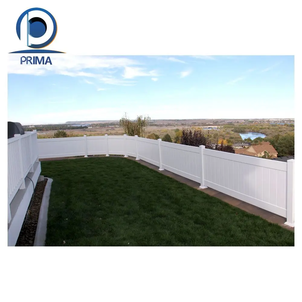 Prima Fence diy Privacy Panels Customized Outdoor PVC Privacy Aluminium Panels  pvc fencing prices