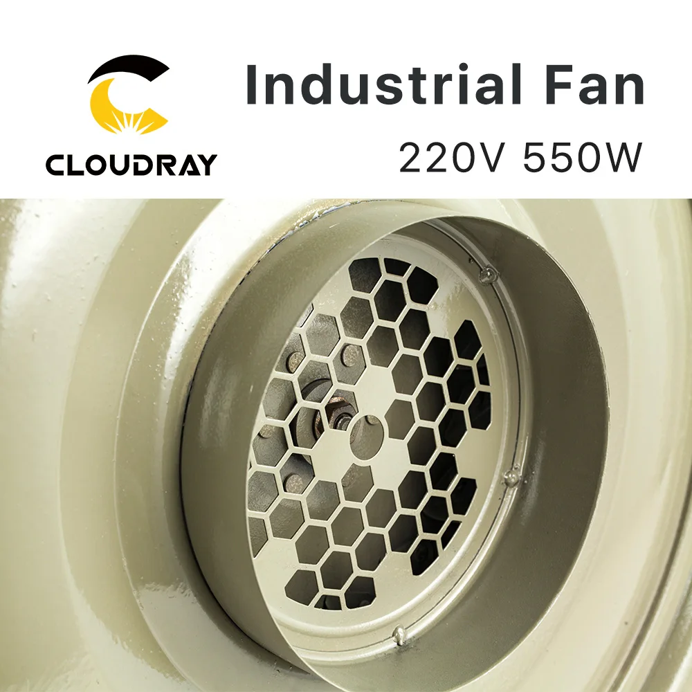  Cloudray CL52 YQ Air Cool промышленный вентилятор 550 Вт/750 Вт CO2 компоненты лазерного