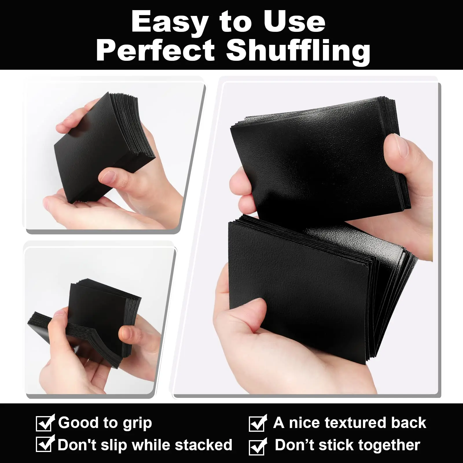 Perfect Shuffling - Protect All Your Trading Cards Collectible Cards Standard Magic the Gathering TCG Matte Card Sleeves