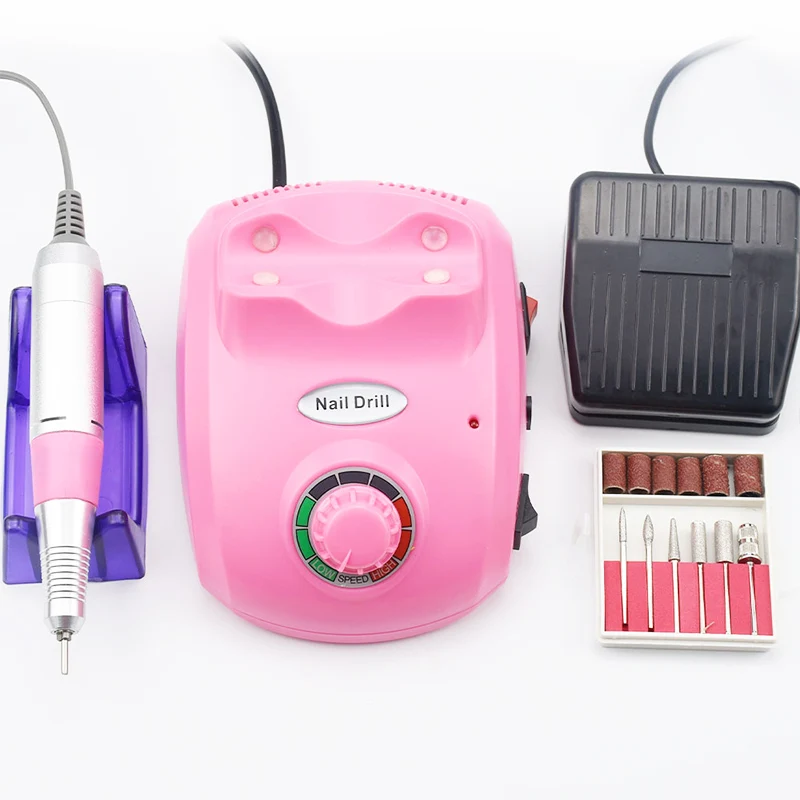 Electric Nail Drill Machine Rechargeable Manicure Acrylic Nails Removal Polishing professional nailsupplies care tool equipment