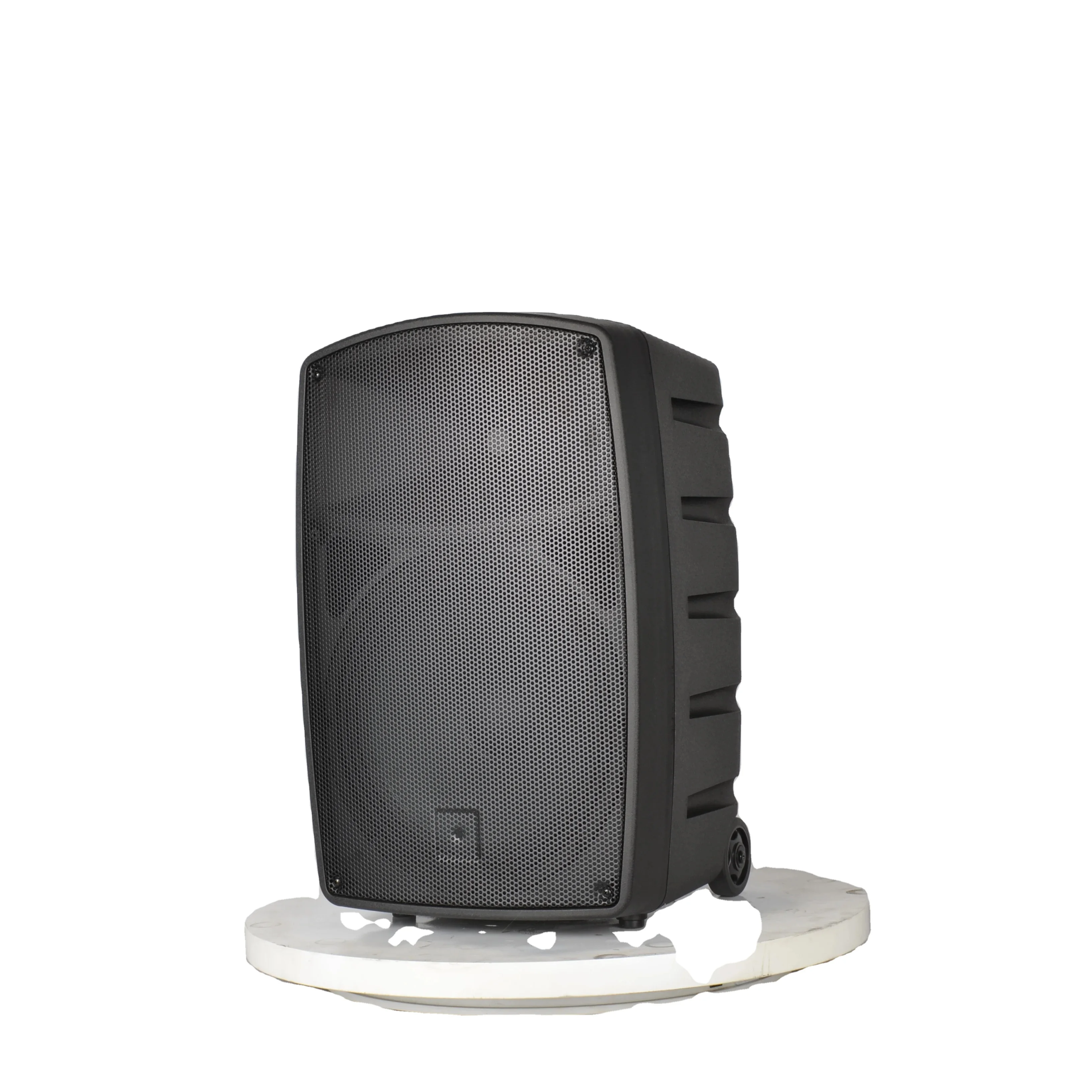RQSONIC CT12D5-GO-U2-MP3 Active Plastic Powered PA System with DSP and Reverb Battery-Powered Speaker
