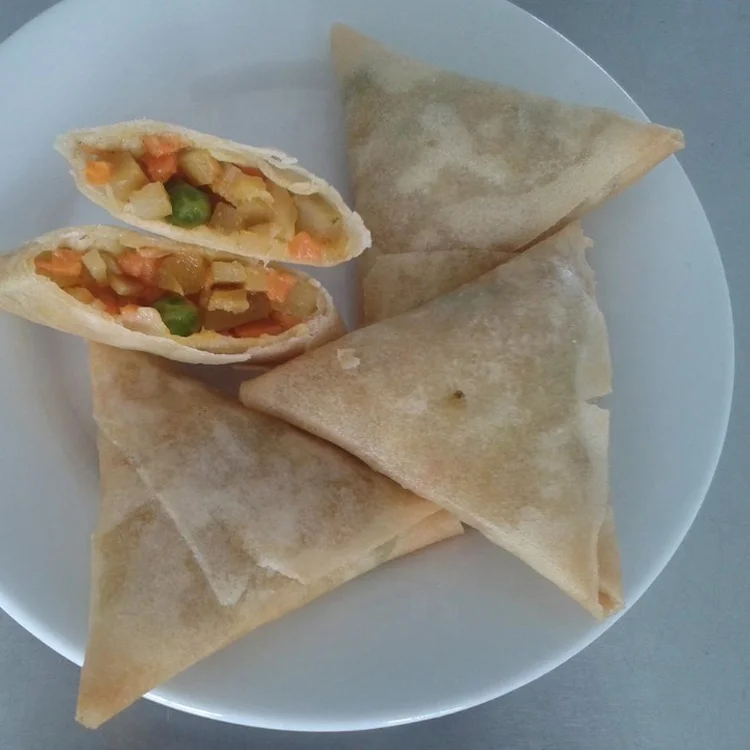 Bulk Wholesales Cheap Price Frozen Delicious Food Samosa Spring Rolls