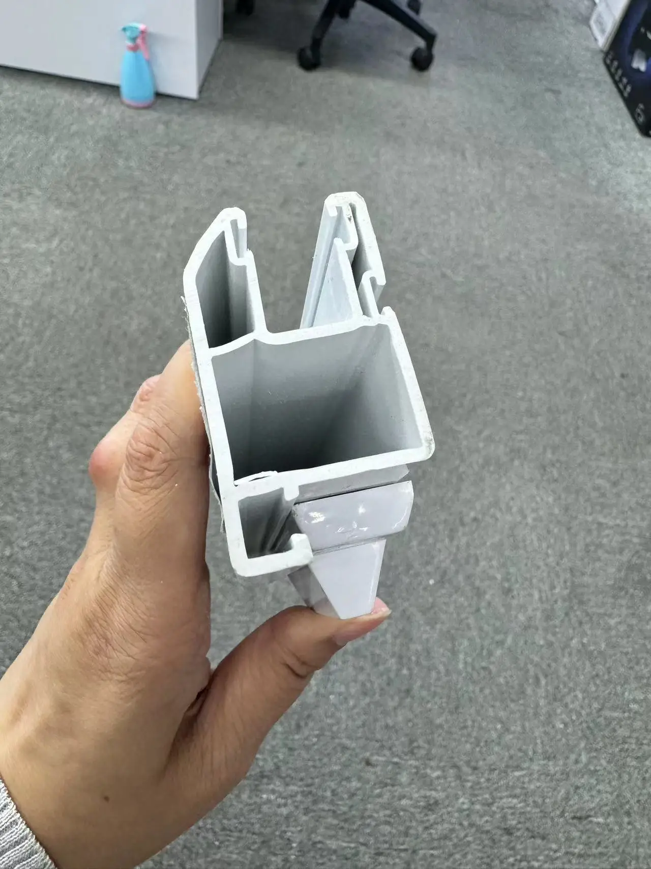 Upvc Manufacturers European Standard Pvc Profile Producer High UV Protection  Plastic Profiles