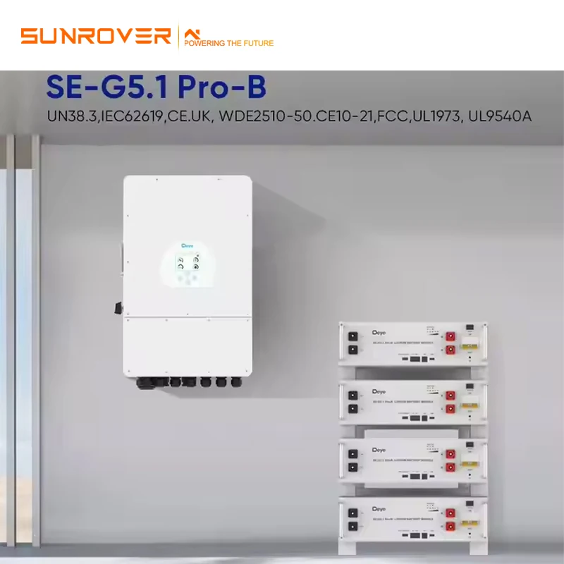 Литиевая батарея deye batterie 51 2 В 100ah 120ah 200ah 5kwh 10kwh для хранения энергии