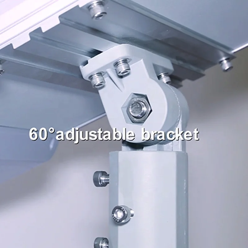 All in one integrated solar led street light 80w