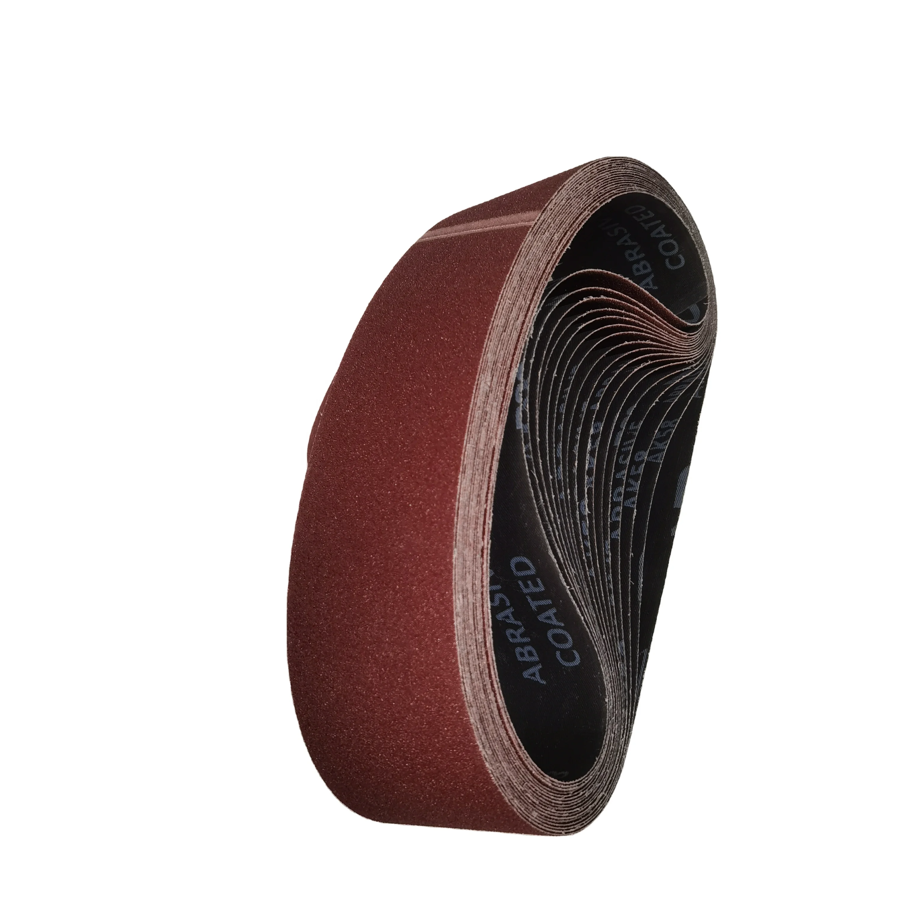 Sanding tape 610x100mm hard cloth based alumina abrasive GXK51-P metal wood sandpaper tape