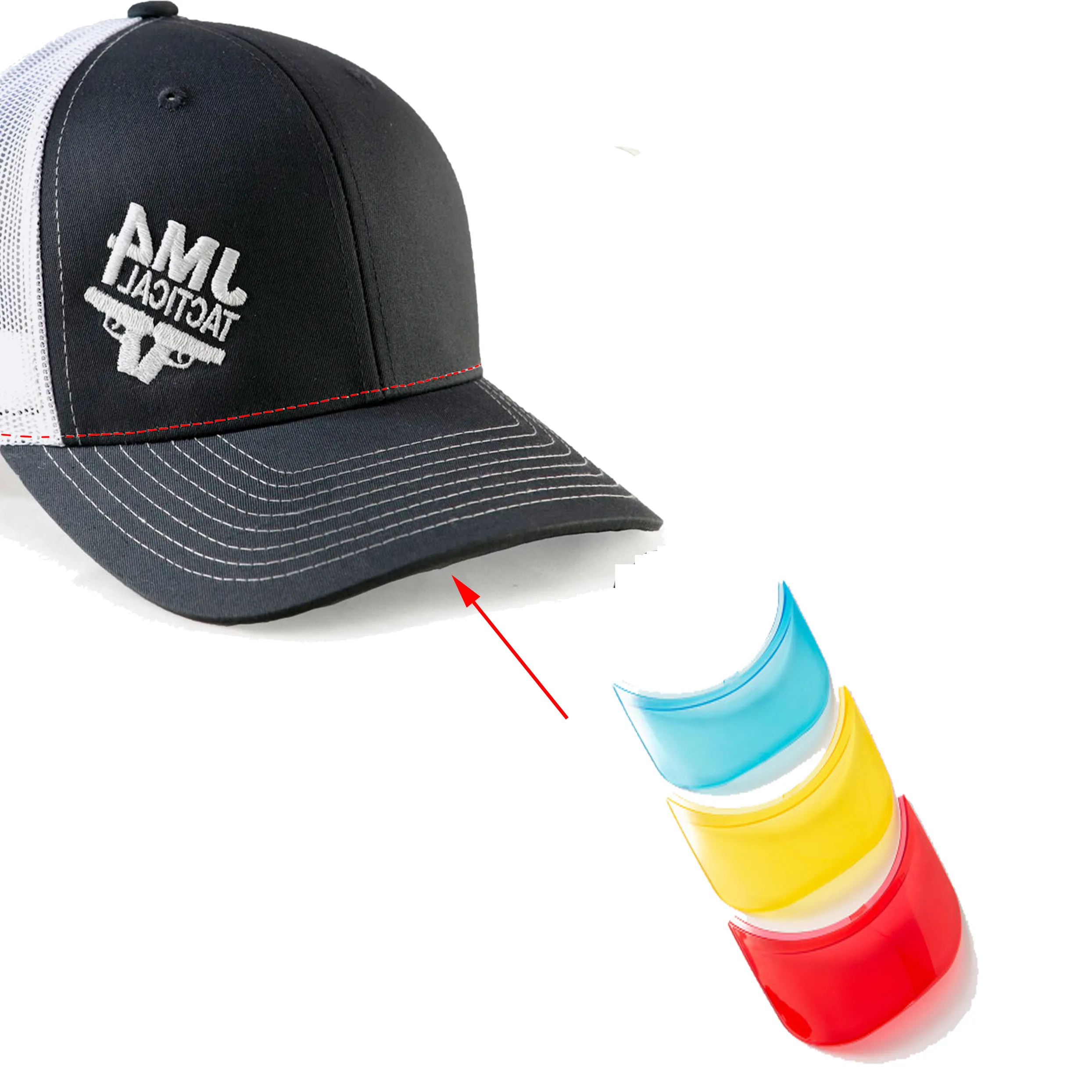 2.2mm Snapback Cap Visor