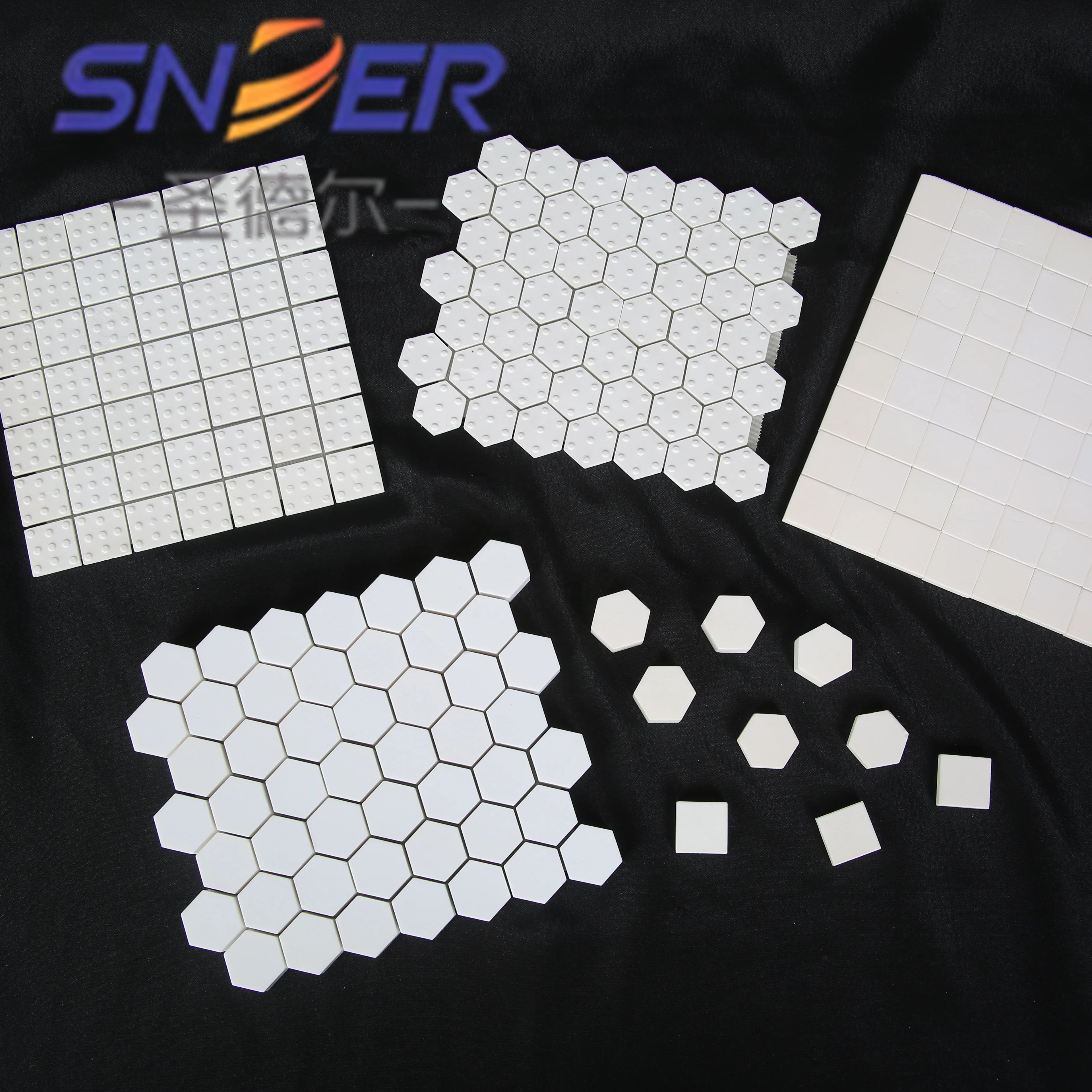 Hot Sale High Purity 92% 95% High Alumina Lining Plate