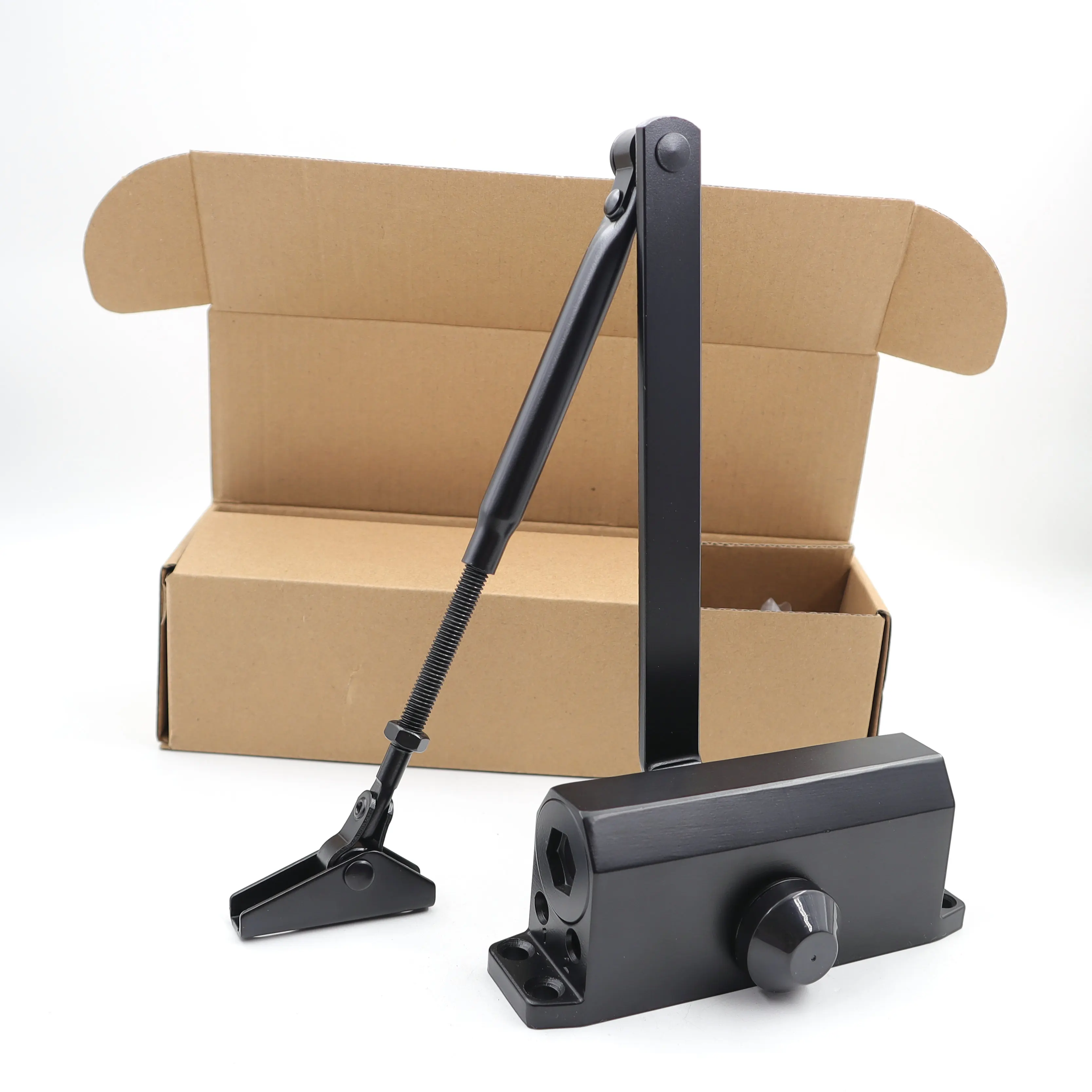 Spring Hydraulic Door Closer Heavy Duty Automatic Adjustable Door Closer for Residential and Commercial Doors