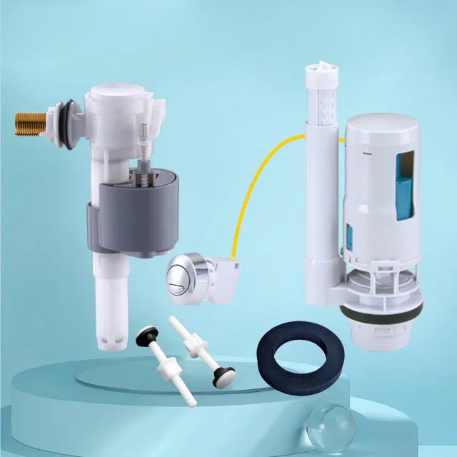 dual flush fill valve fittings mechanism repair kits for toilet tank cistern