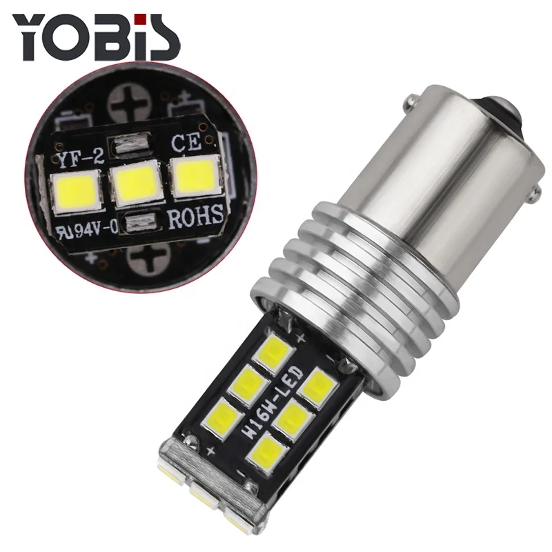 1156 BA15S canbus led 2835 15SMD дневные ходовые огни машинные led поворотные сигналы свет 1157/BAY15D 3156 3157 7440 7443