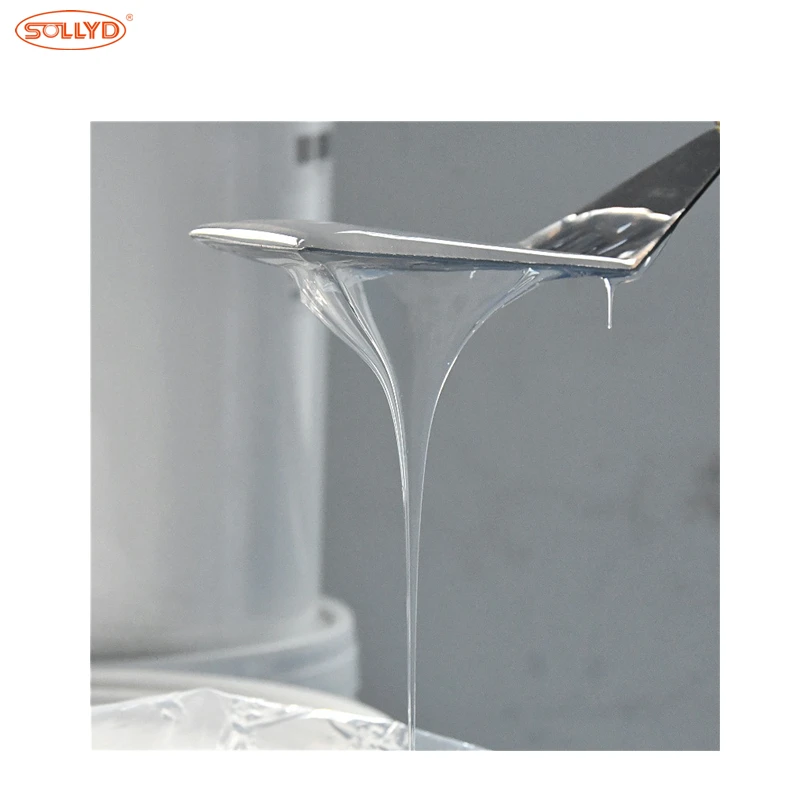 SOLLYD Glossy crystal 3D silicone HD printing ink for screen printing textile in garment fashion cloth T-shirt printing