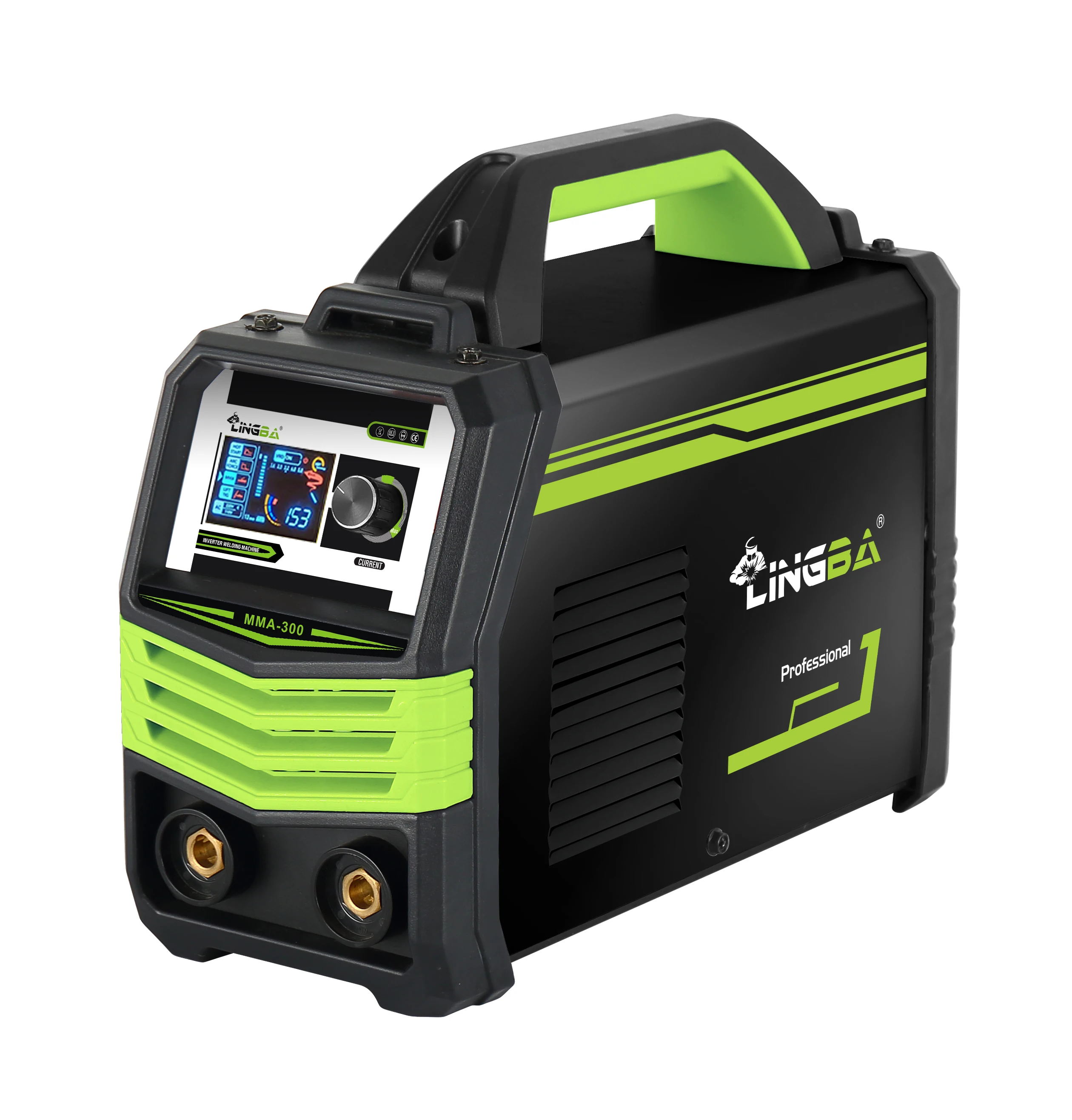 Lingba Small Size MMA 160A 110/220V Colourful Screen Igbt Arc Inverter Welder Welding Machine