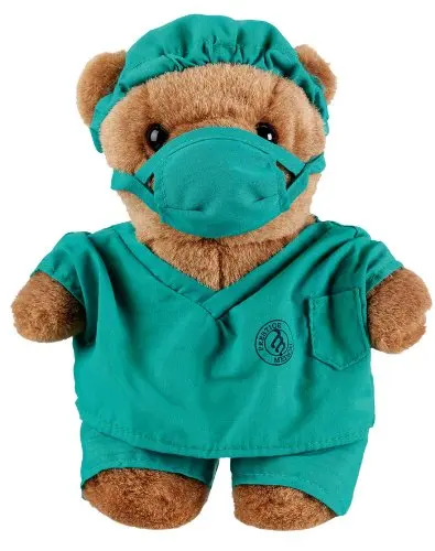 Get well doctor stuffed factory customized soft plush teddy bear toy