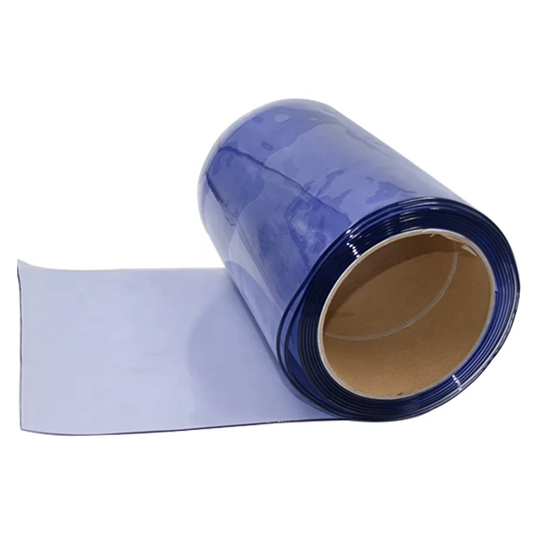 Low price 3mm Transparent clear pvc sheet roll door strip curtain