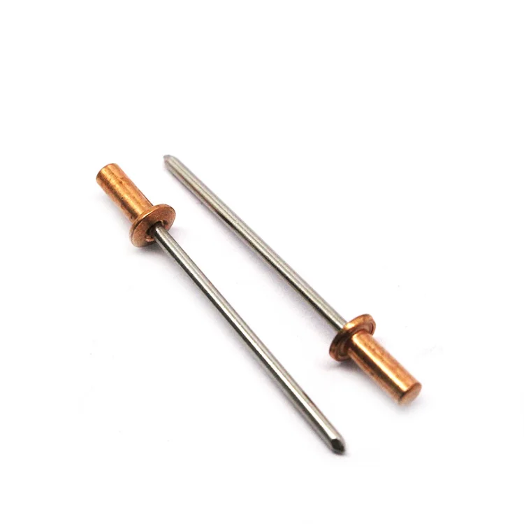 
Different Types Of Stainless Steel Brass Solid Rivet Din 7337 Aluminum Blind POP Rivet 