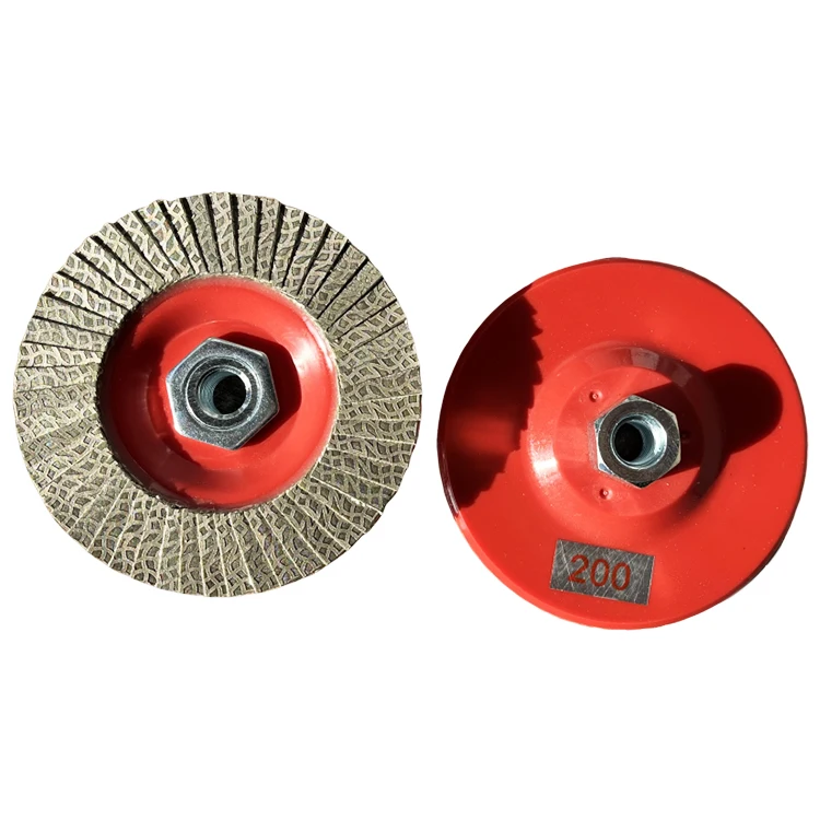 115mm 125mm Diamond Falp Disc Abrasive Flap Disc For Polishing Metals Stainless Steel Ceramic And Glass