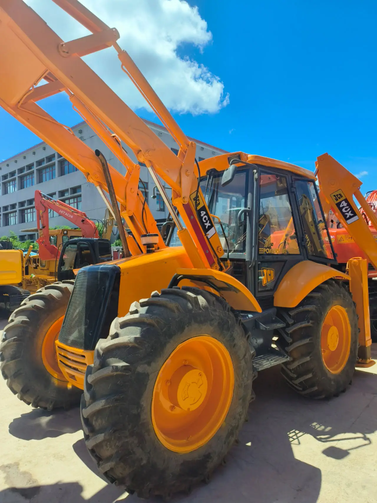 JCB 4cx экскаватор б/у Экскаватор строительная техника jcb
