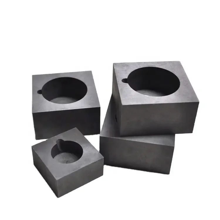 ZHIJING High Density Graphite Ingot For Gold Silver And Copper Mould