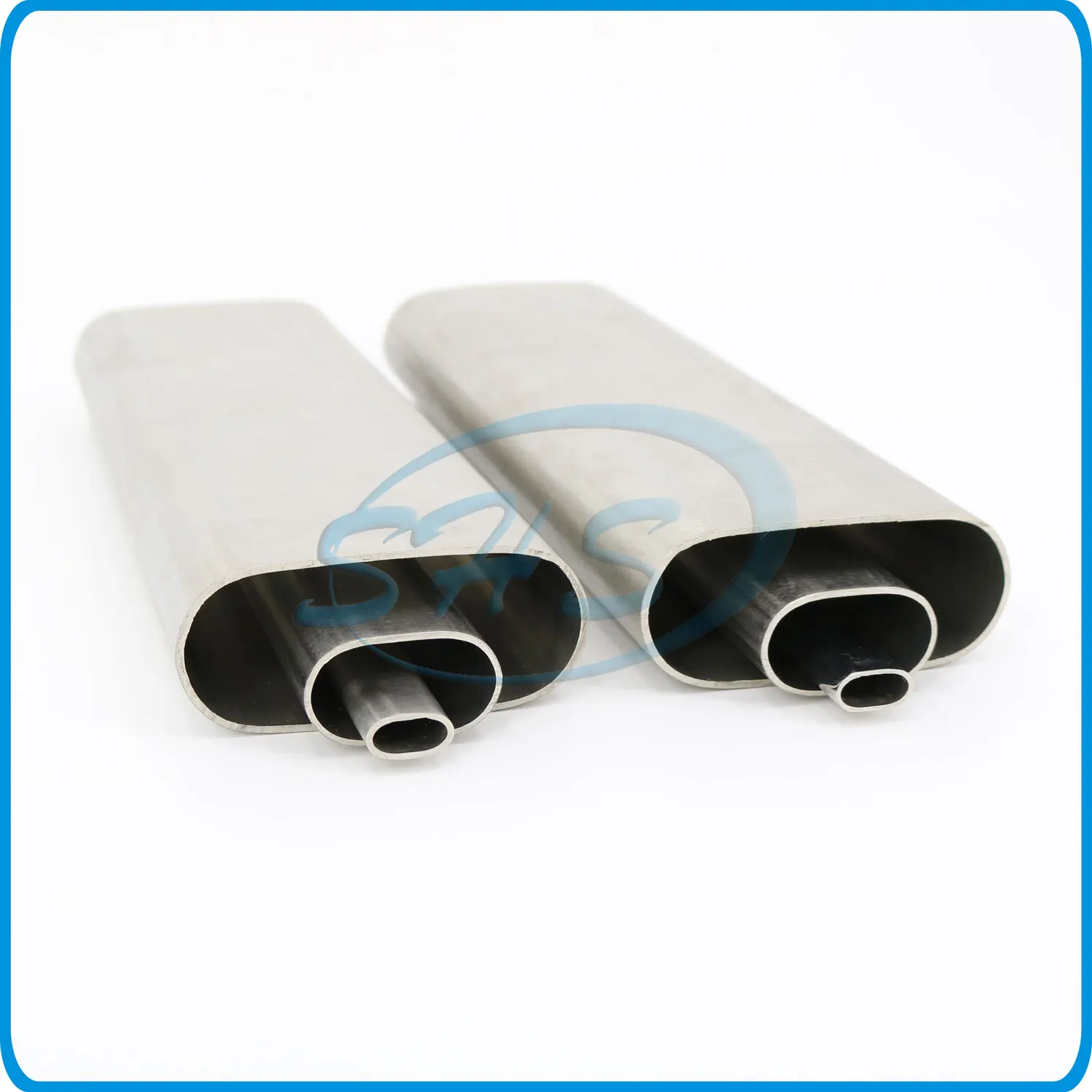 SS 201 304 316 Grade inox capsule-shaped pipe /tube oval factory with mirror hairline plated surface for houseboats Handrail