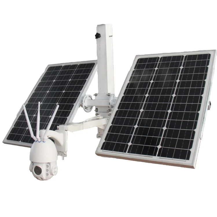 20X zoom solar power CCTV PTZ camera wifi 4g 5mp outdoor