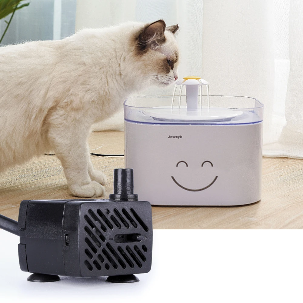 Freesea Mini Aquarium Water Pump For Pet USB 2w 3w 4W Pet Drinking Water Fountain Dispenser AC DC Wireless Mini Pet Water Pump