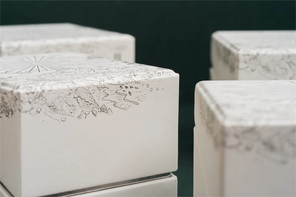 High-end high-quality black earring  ring necklace bracelet cardboard box with custom logo and lid