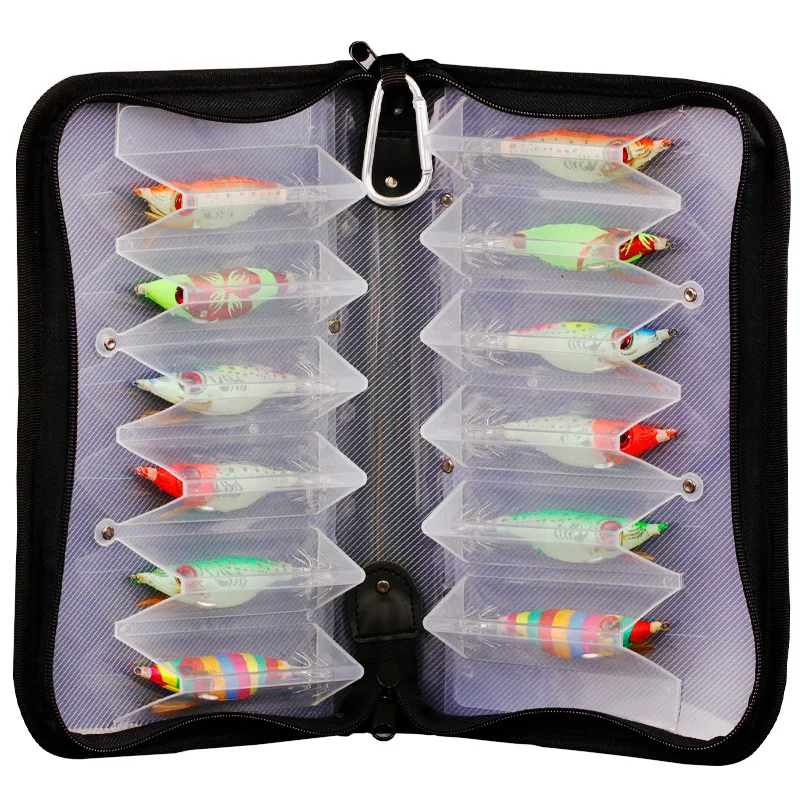 Rocklure Wood Shrimp Combo 12pcs/bag Hard Fishing Lure Set 10cm 9g Various Colors