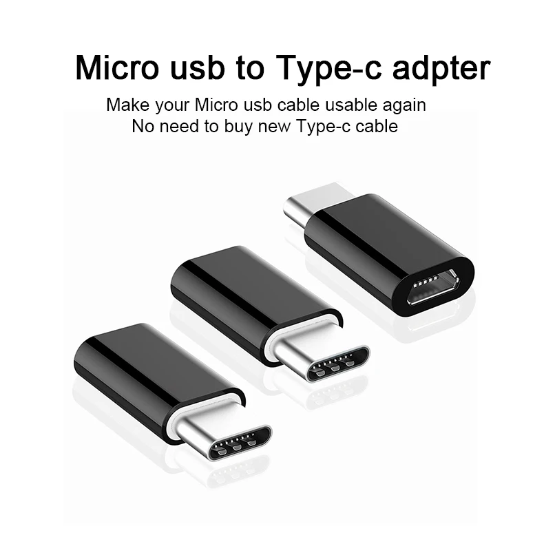  Горячая Распродажа! Micro USB мама к Type C Male адаптер USB-C кабель Type-c-преобразователь OTG для