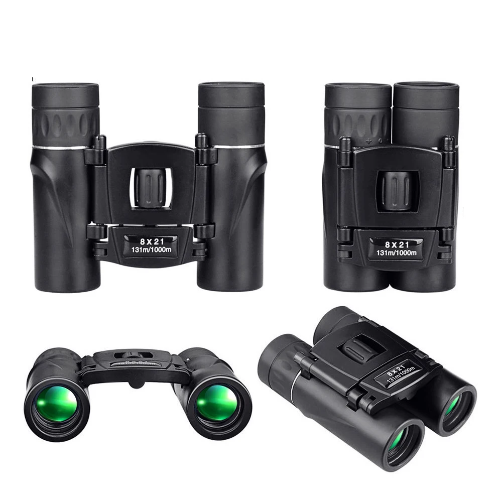 
Outdoor 40x22 Zoom Binoculars Compact 2000m Long Range Folding BAK4 FMC Optics HD Mini Telescope For Hunting Camping Travel/ 