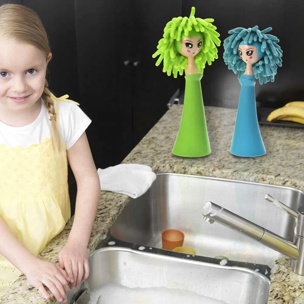 Тряпка для кукол прочная тщательная тряпка в форме куклы-это забавное дополнение каждой