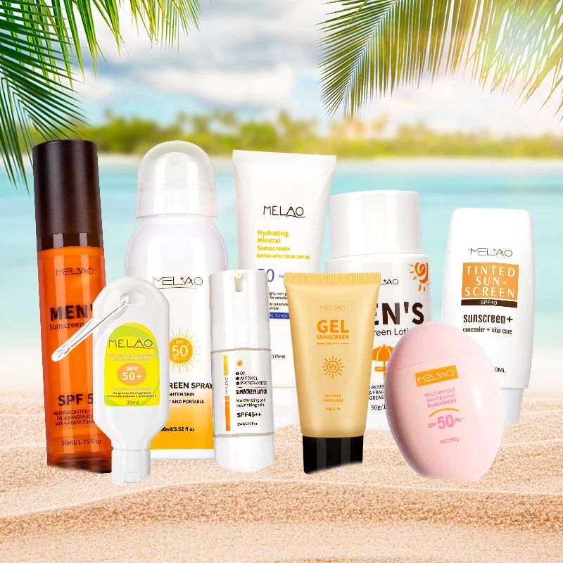 OEM Sunscreen Spray Spf 50 Skin Moisturize Reef Safe Sunscreen Spray Tinted