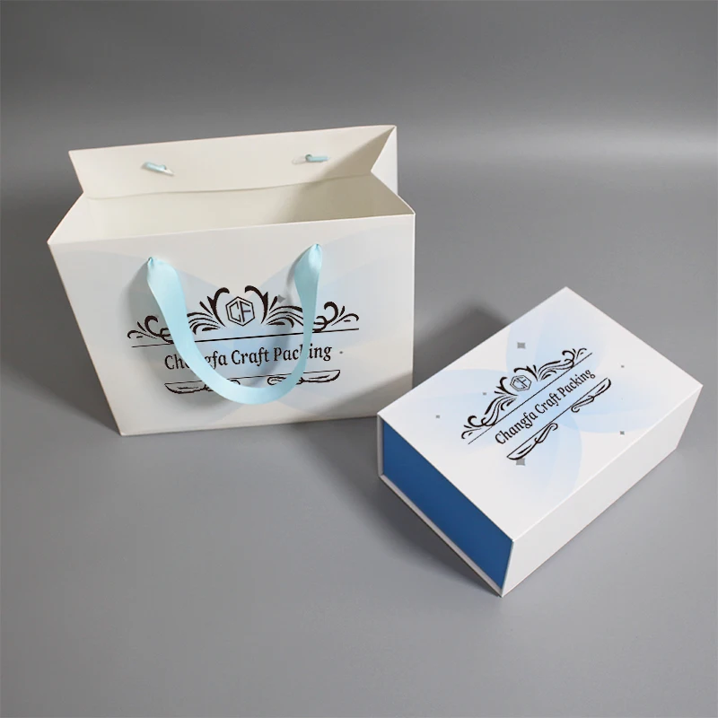 High-End Customized Book Shaped Kraft Paper Gift Box with Magnetic jewelry box