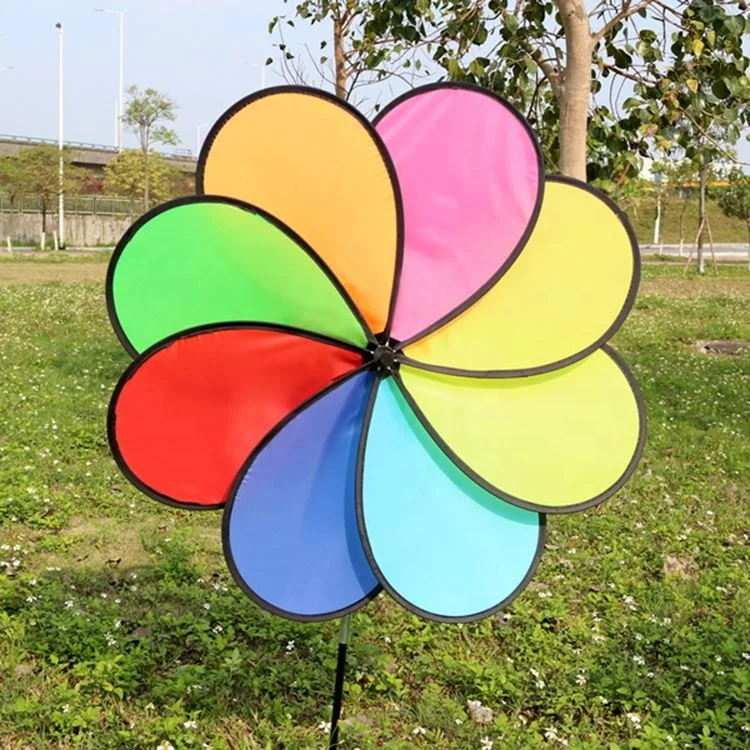 Outdoor Garden Plastic Spinning Cheap Kids Interesting Decorate Small Windmill Toys For