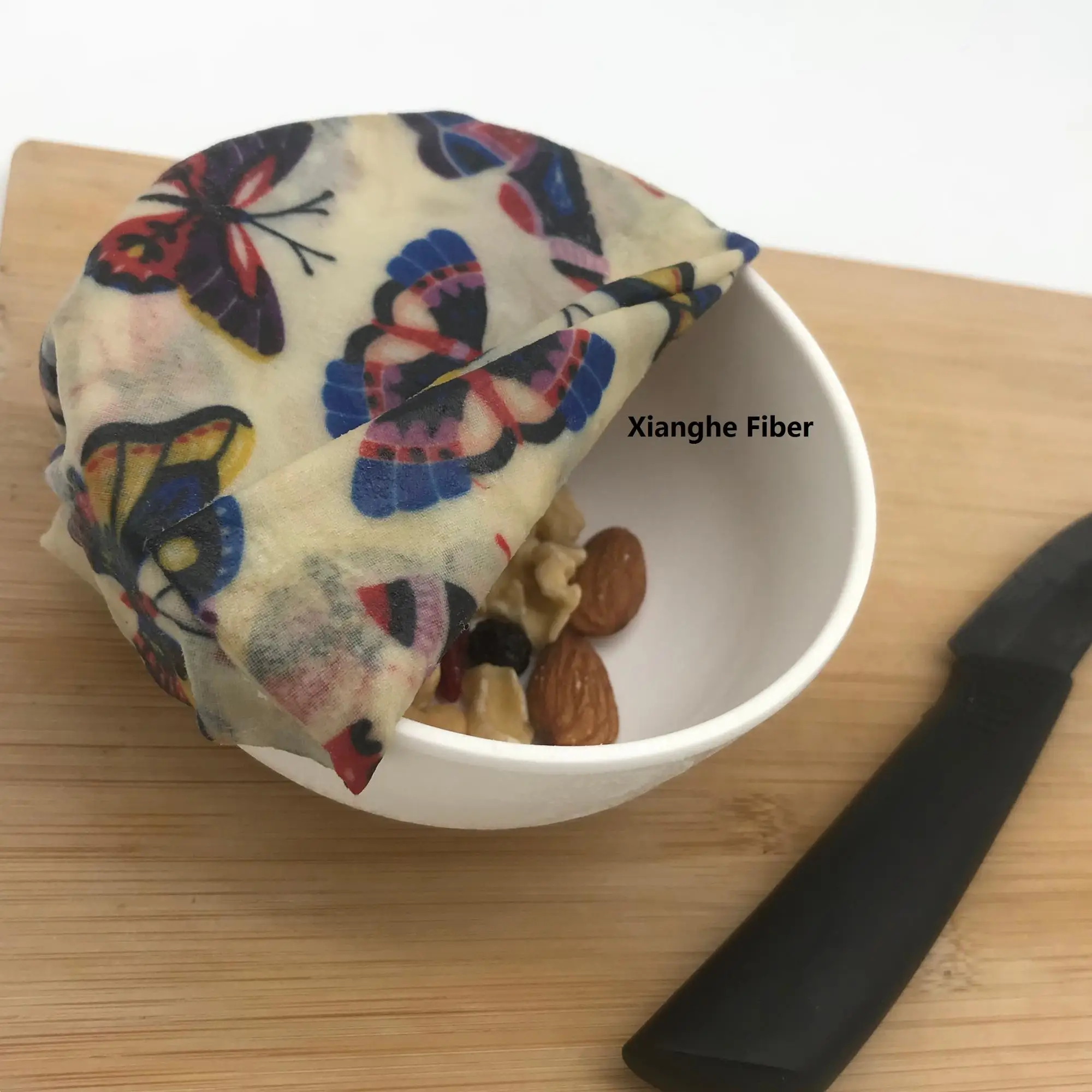 Amazon good selling Food Safety Approved Eco Friendly Reusable Beeswax Food Storage Wrap